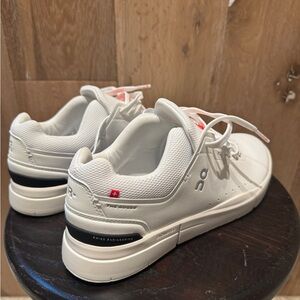 On Running White and Black Women's Sneakers